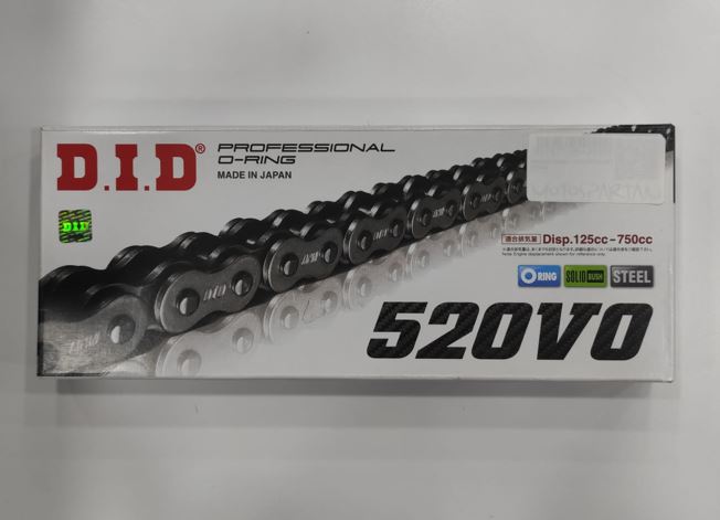 Dıd Zincir 520-106l O-rıng Çelik