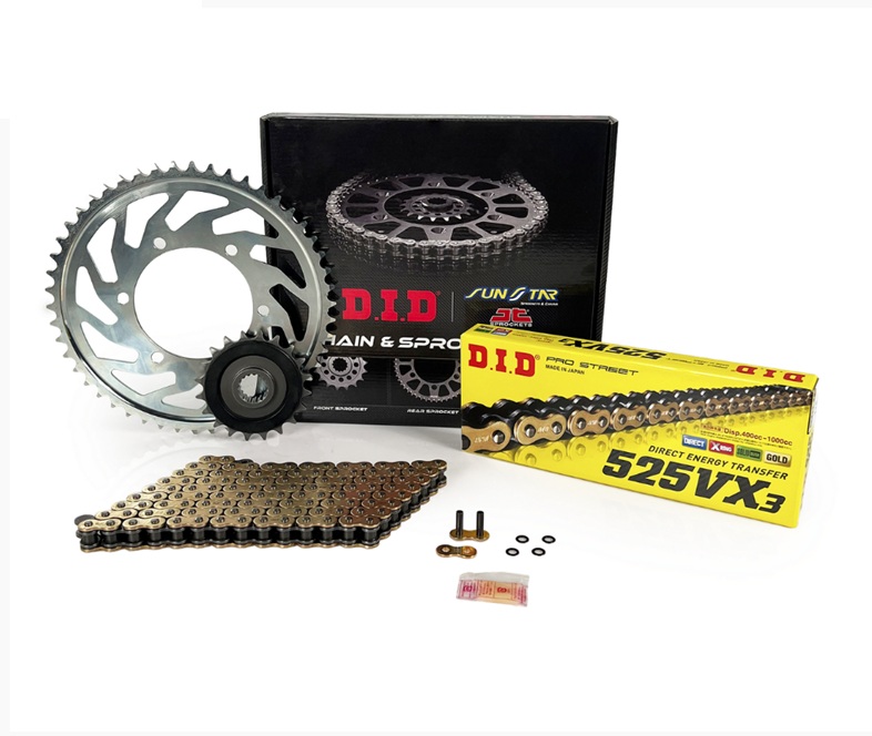 Dıd Zincir Dişli Seti Vx3 Gold Honda Vfr 800 Crossrunner 2015-2020 ( Jtf1332-16t - Jtr1346-43t - Dıd 525vx3 Gb-100ft Zj)