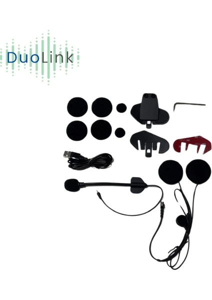 Duolınk X01 Pro Bluetooth Intercom Seti (6 Kişi)