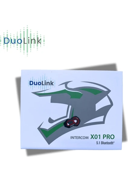 Duolınk X01 Pro Bluetooth Intercom Seti (6 Kişi)