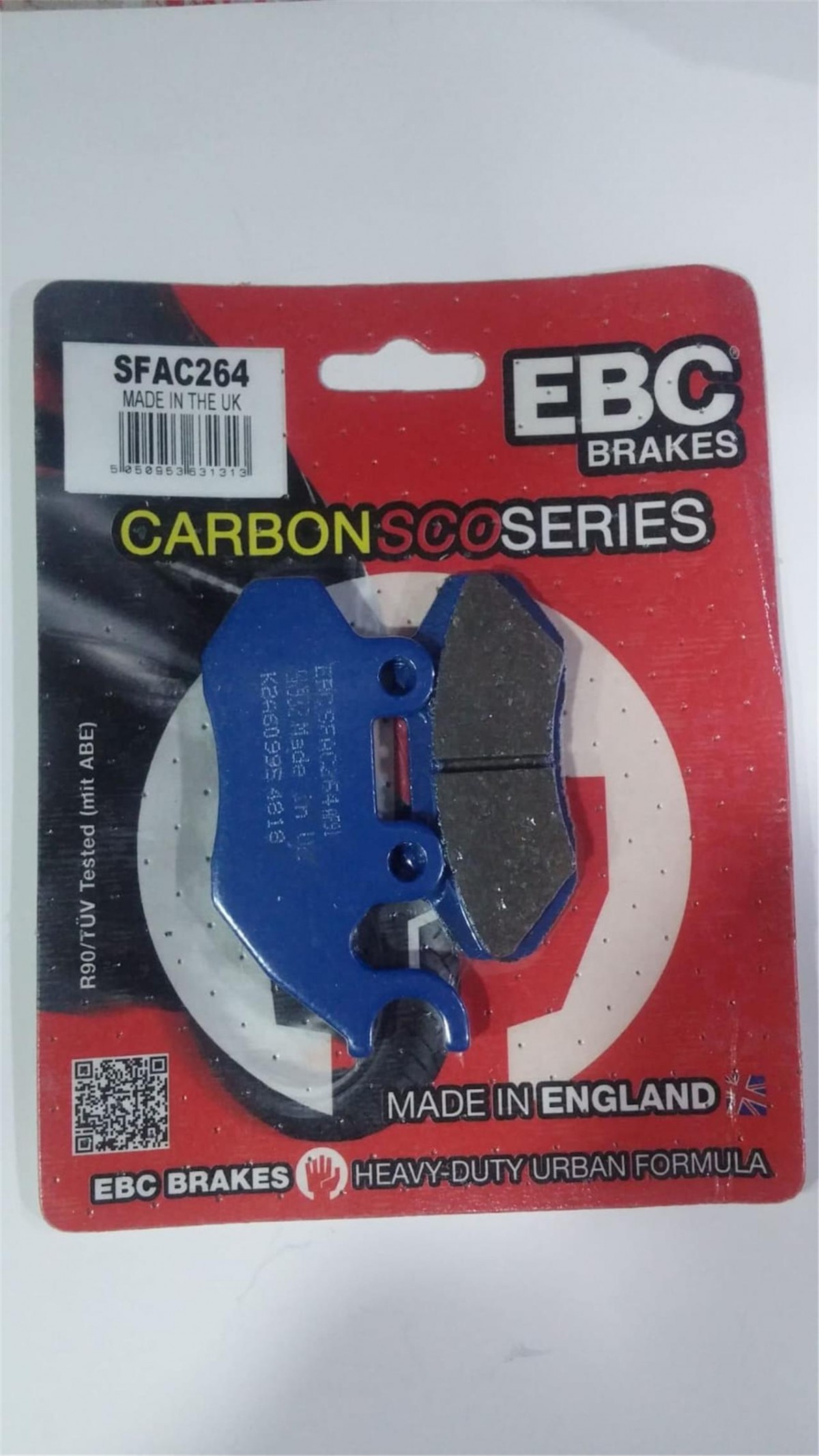 Ebc Fren Balatası Carbon Sfac264 Sym Orbıt Iı Fıddle Iı 125 Fıddle Iıı 125 200 Crox Symphony 125 150 Hd200i Evo 174