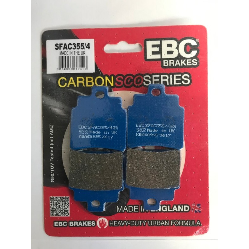 Ebc Fren Balatası Carbon Sfac355/4 Joymax250 Abs Euro 4 - Gts250 İe Evo - Gts250 Sym - Joymax250 İe. - Cruisym 250 Abs 140