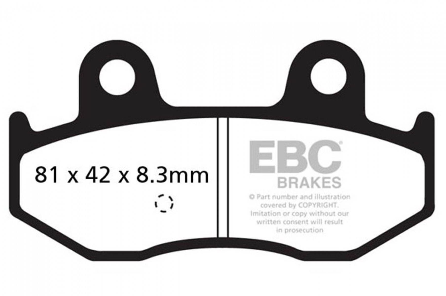 Ebc Fren Balatası Carbon Sfac411 Suzukı Burgman 400 01-06 , Burgman 250 01-02