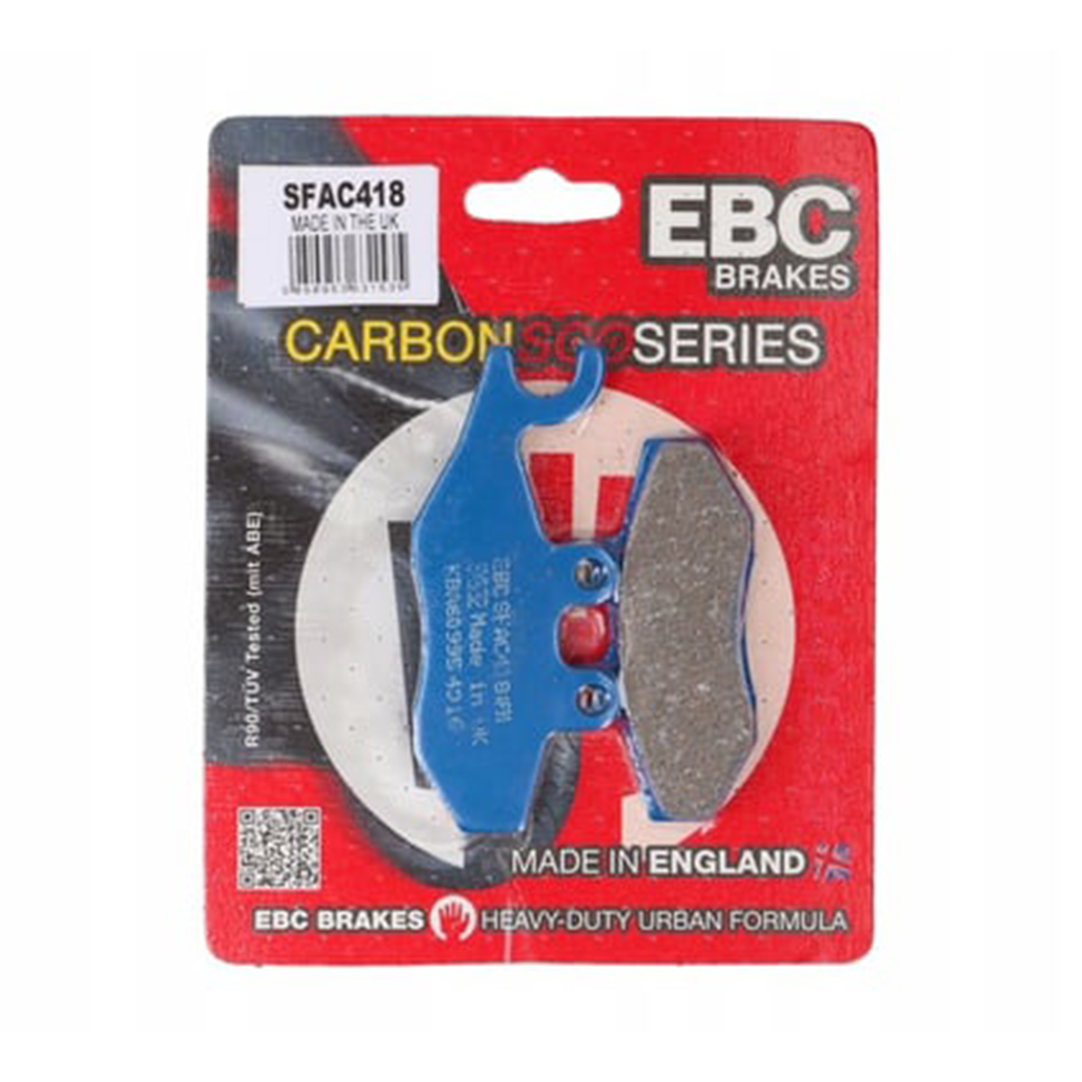 Ebc Fren Balatası Carbon Sfac418 2007-2010 Piaggio X Evo 250  Arka