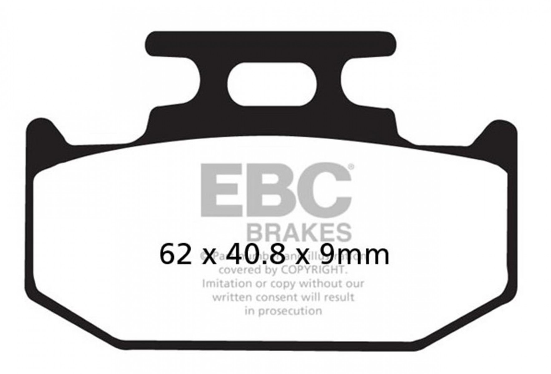Ebc Fren Balatası Fa152tt Yamaha Mt125/r125 19-21 , Kawasakı Klx250