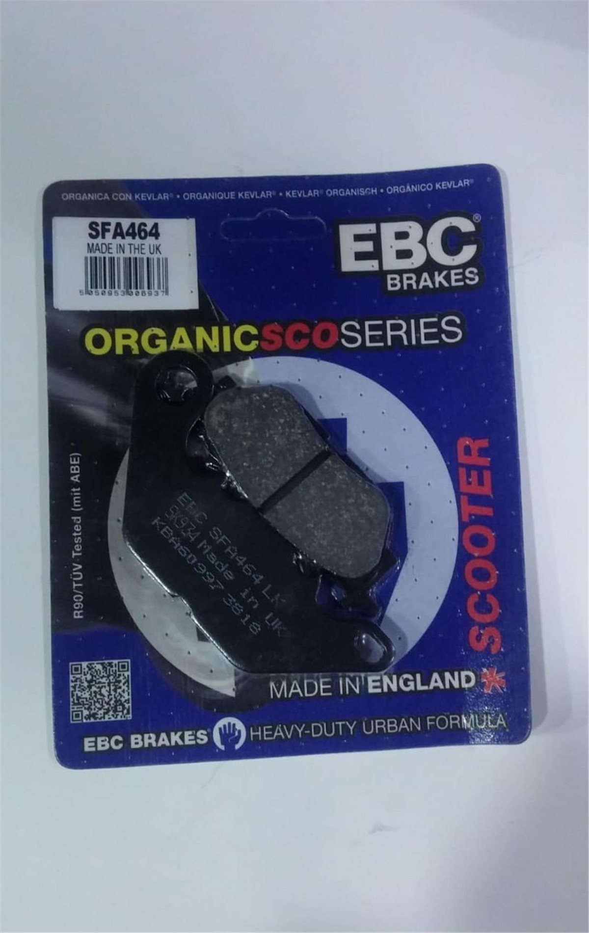 Ebc Fren Balatası Organik Sfa464 Yamaha Nmax 125 Arka Fren Balatası