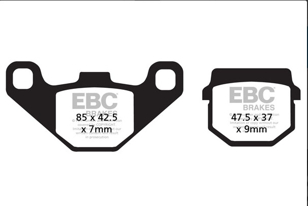Ebc Fren Balatası Sfa083 Polarıs 200 Atv Peugeot Speedfıght 125 Kısbee 50 047 Ebc Fren Balatası Sfa083 Polarıs 200 Atv Peugeot Speedfıght 125 Kısbee 50 047
