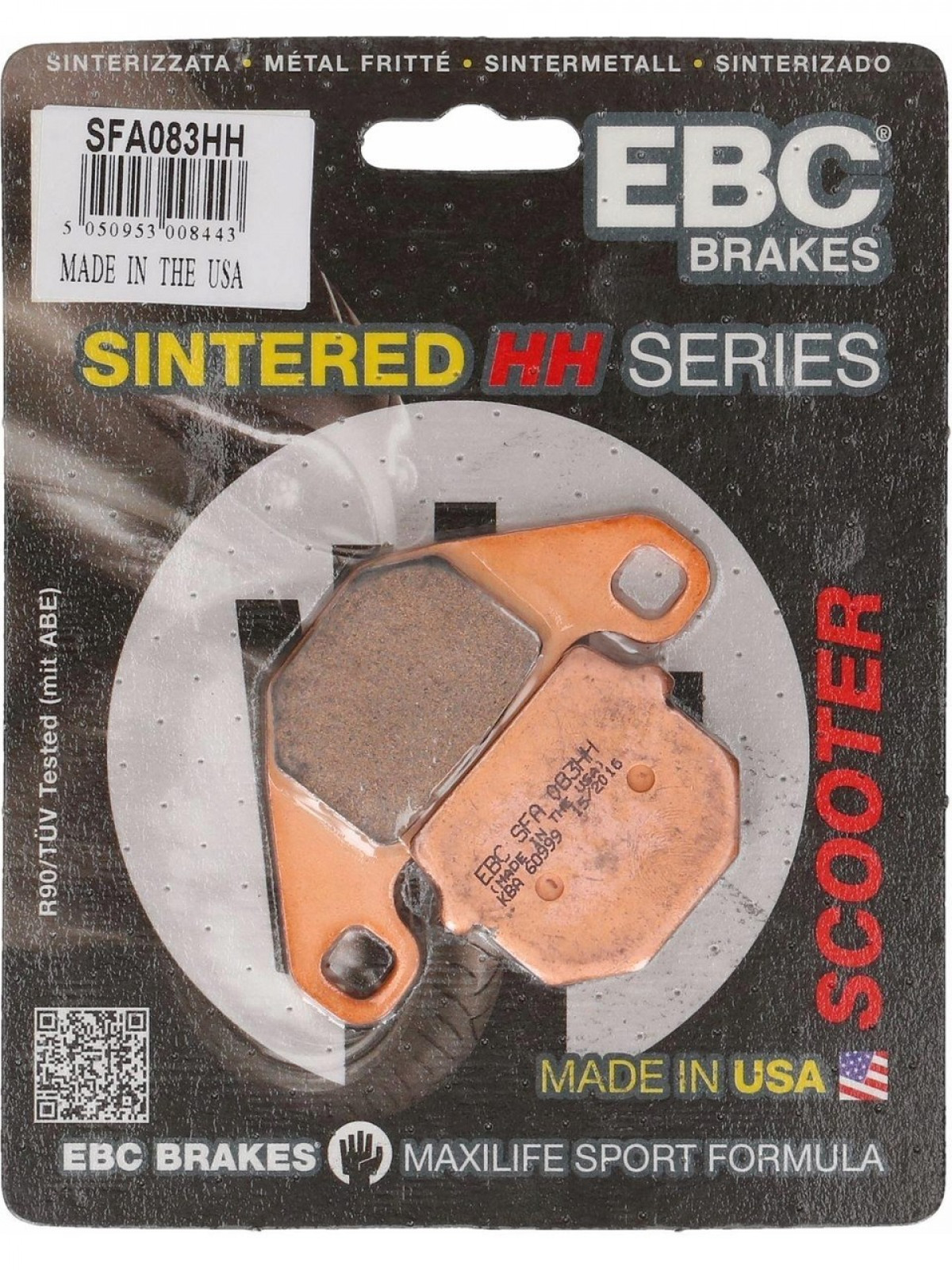Ebc Fren Balatası Sfa083/2hh Polarıs 200 Atv Peugeot Speedfıght 125 Kısbee 50 047 Ebc Fren Balatası Sfa083/2hh Polarıs 200 Atv Peugeot Speedfıght 125 Kısbee 50 047