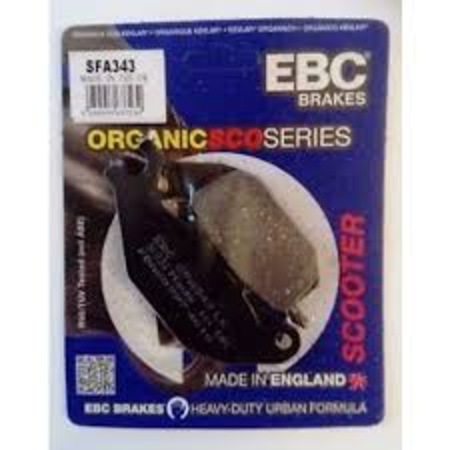 Ebc Fren Balatası Sfa343 Yamaha Mw125 Trıcıty 125 14-16 Honda Cbr125 04-10 221 Hero Thriller Hunk 150