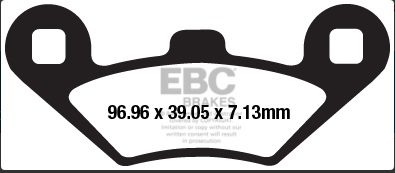 Ebc Fren Balatası Sfa650 Peugeot Metropolıs 400 Atv & 284