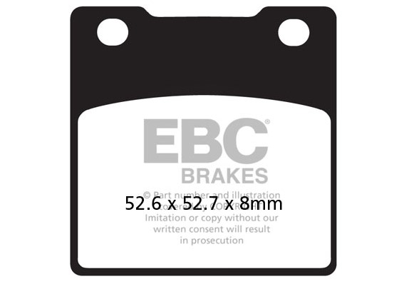 Ebc Fren Balatası Sinter Fa161hh Kawasakı Zzr1100 , Zx-12r