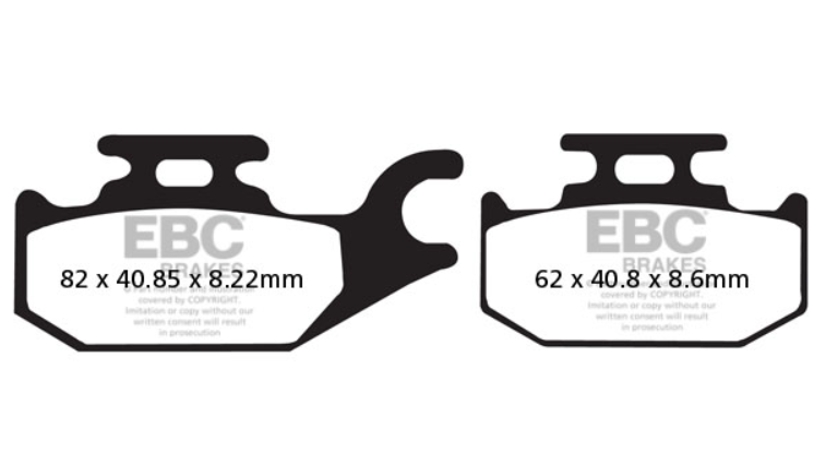 Ebc Fren Balatası Sinter Sfa413hh Burgman 200