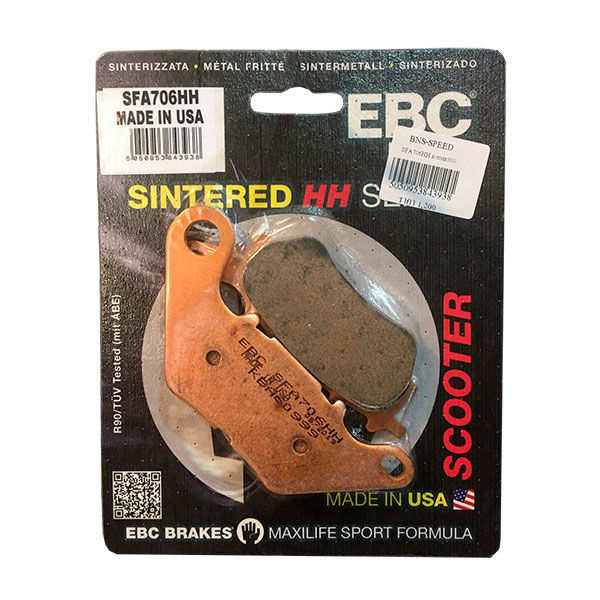 Ebc Fren Balatası Sinter Sfa706hh Yamaha X-max 125 250 300 2018-2020