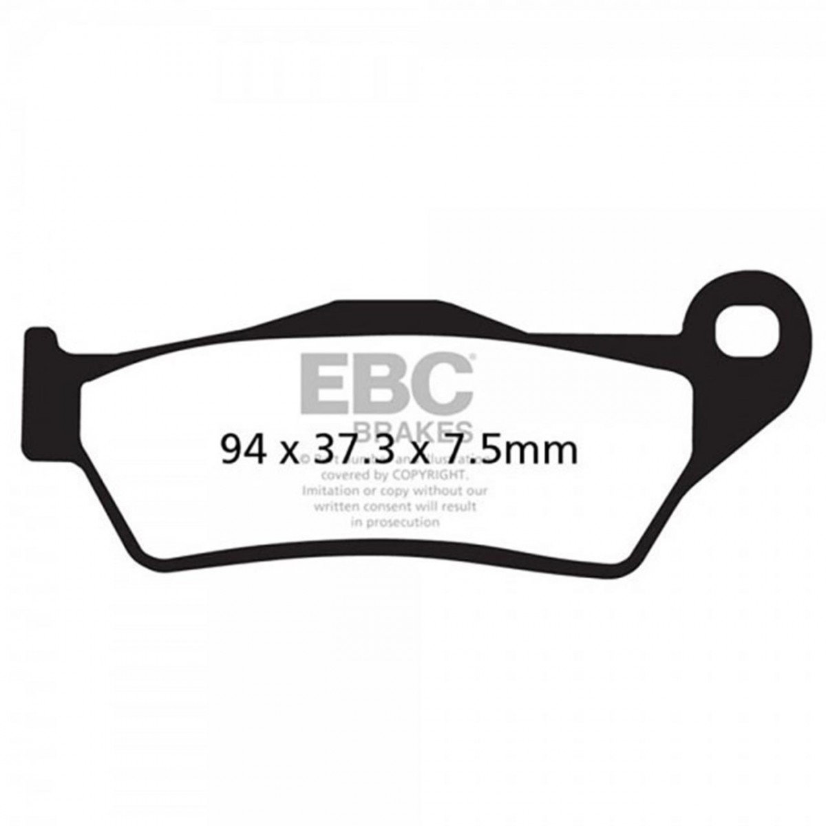 Ebc Fren Balatası Yarı Sinter Fa181v 2022-2023 Ducati Multistrada V2 Uyumlu Arka Fren Balatası