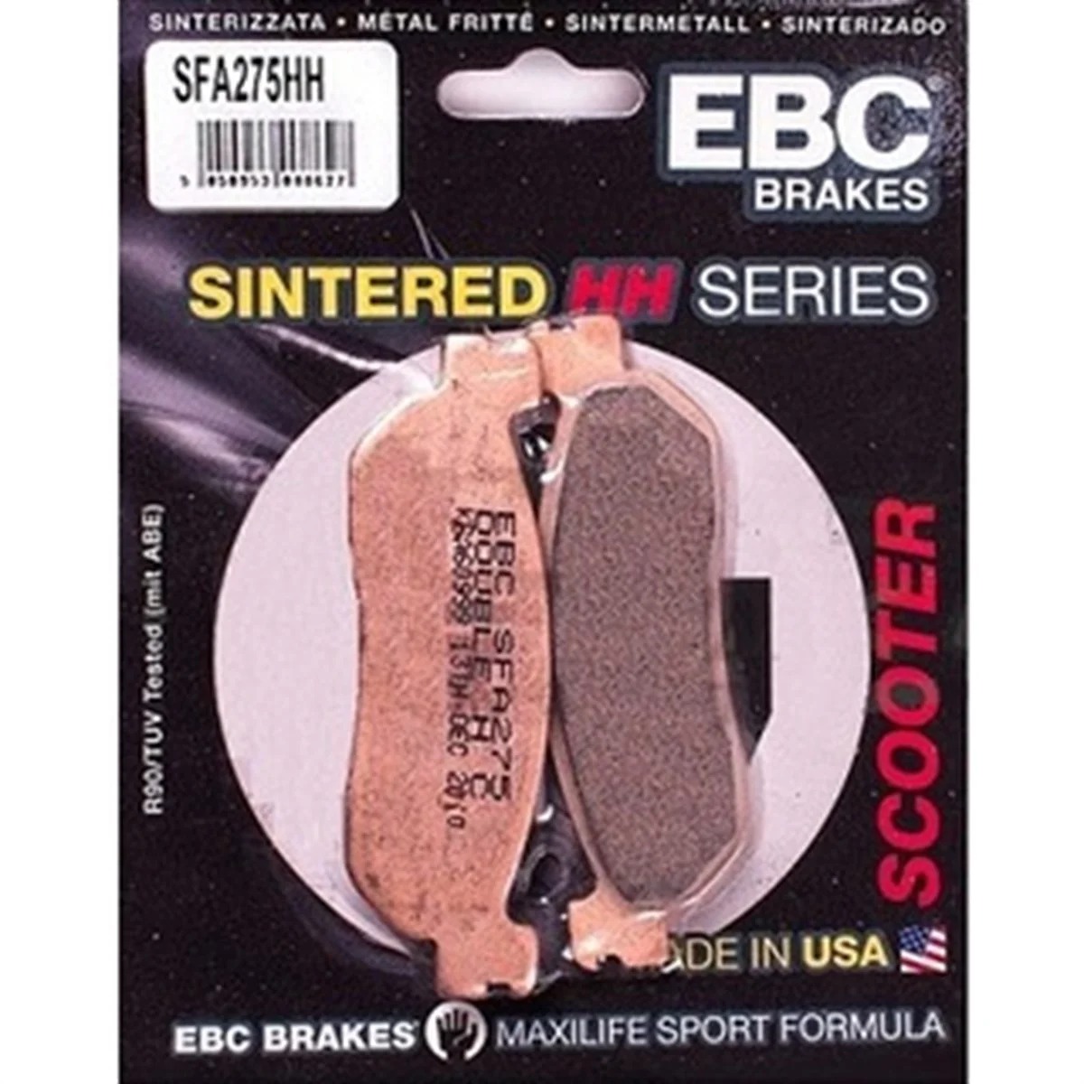 Ebc Sinterli Fren Balatası Sfa275hh Xmax 250 2014 Öncesi X-cıty 250 Xmax 400 2015 Lınhaı 300 Maın Street 146