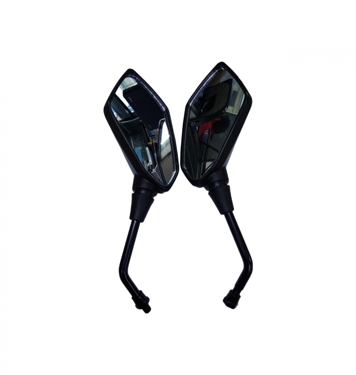 Bajaj Pulsar Ns200 Ayna Takımı No:2 Naked Mt-07 Mt-25 Mt-09 Ybr125 Sağ Taraf Ters Diş