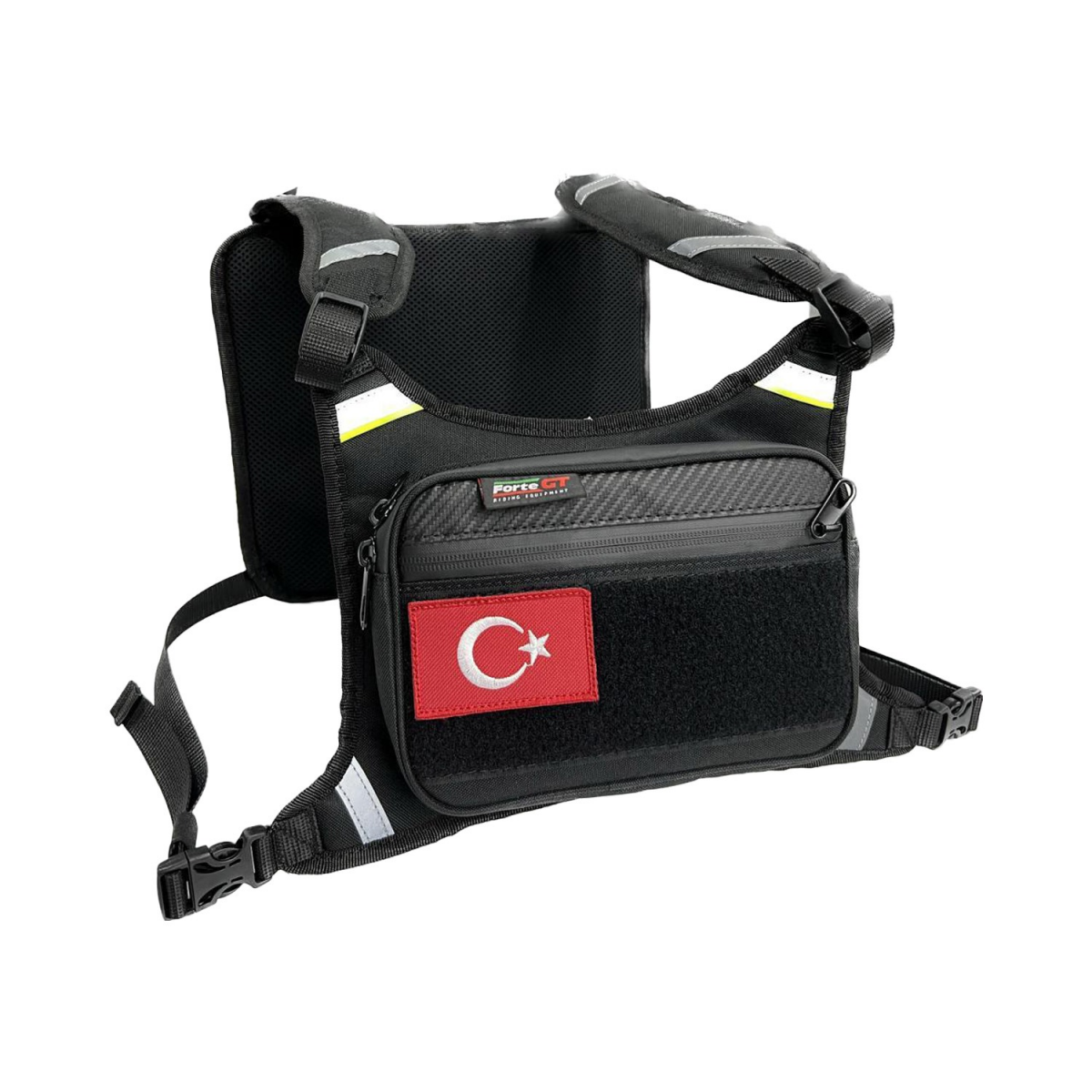 Forte Gt Motosiklet Göğüs Çantası Reflektörlü 70439 Forte Gt Motosiklet Göğüs Çantası Reflektörlü 70439