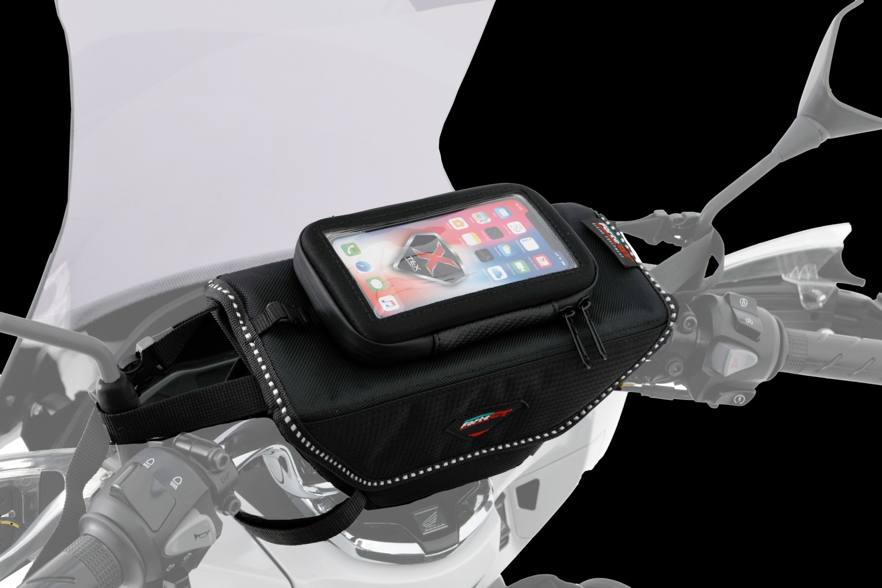 Forte Gt 70630 Gidon Ara Çantası (telefon Kılıflı 6 Inc) X-max 250 X-cıty 250 Maxi Scooter