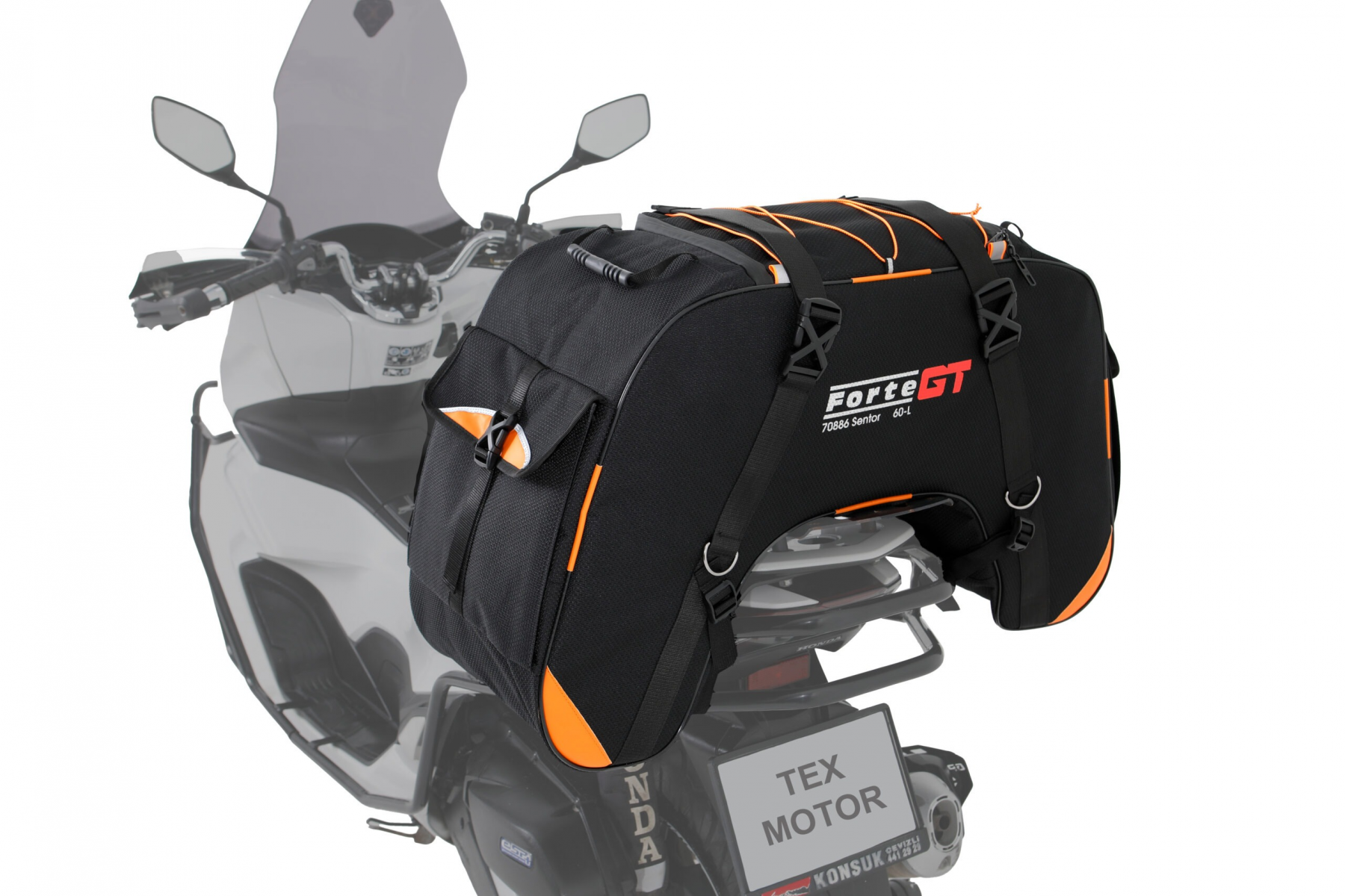 Forte Gt 70886 Sentor Arka Heybe Çanta 60lt Forte Gt 70886 Sentor Arka Heybe Çanta 60lt