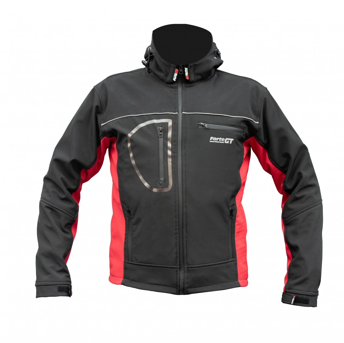 Forte Gt Softshell Mont Siyah-kırmızı 2001084 X-LARGE