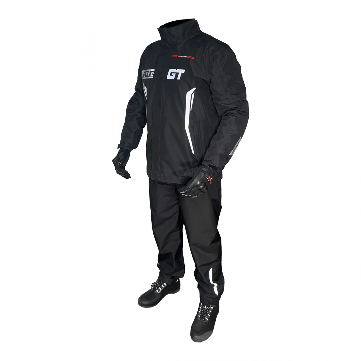 Forte Gt Yağmurluk Takım 2001140 Siyah Forte Gt Yağmurluk Takım 2001140 Siyah