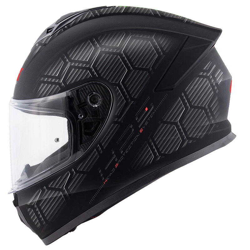 Gıvı 50.x Snake Kask Kapalı Mat Karbon