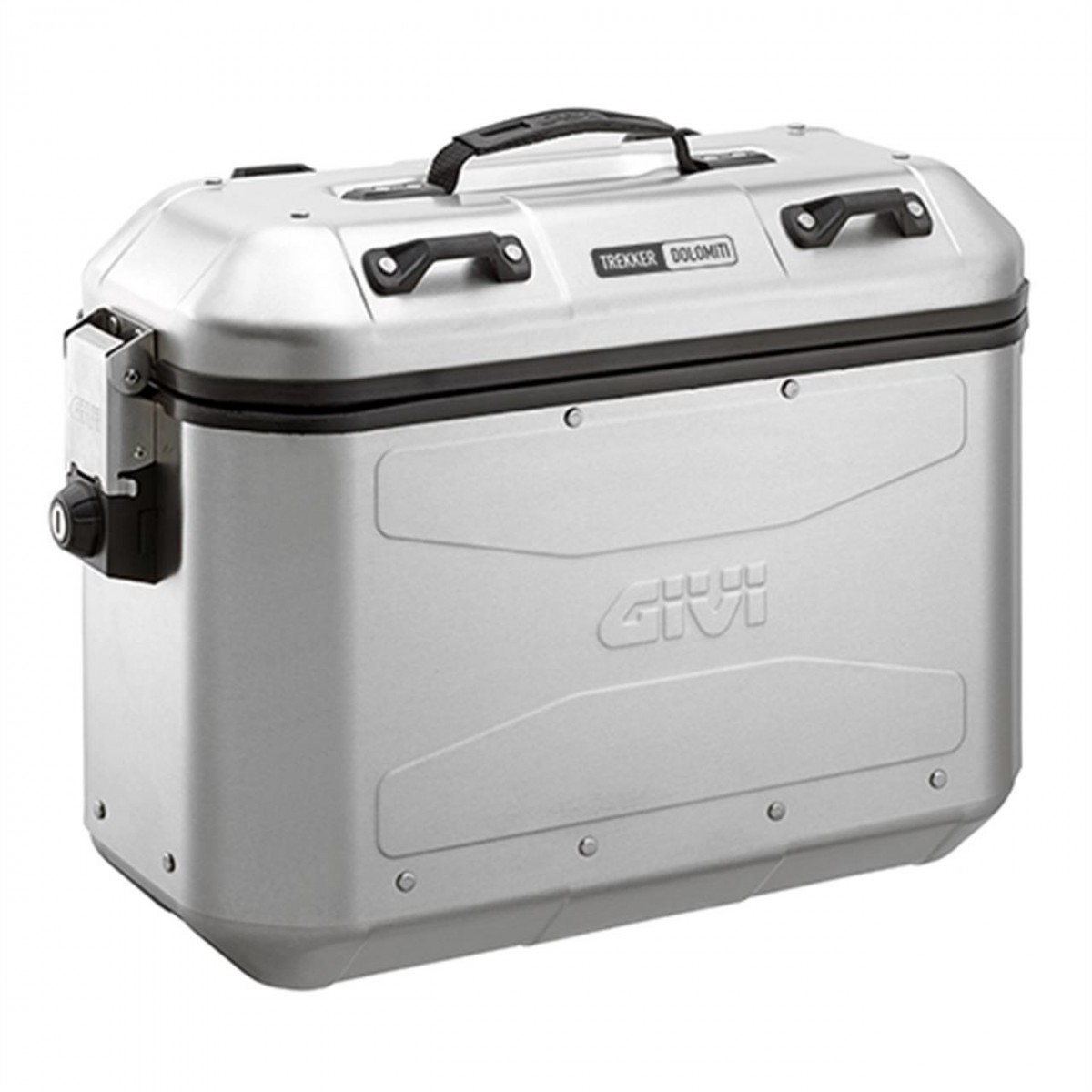 Gıvı Alüminyum Yan Çanta Takımı Sağ-sol 36lt Trekker Dolomıtı Dlm36apack2 Gri