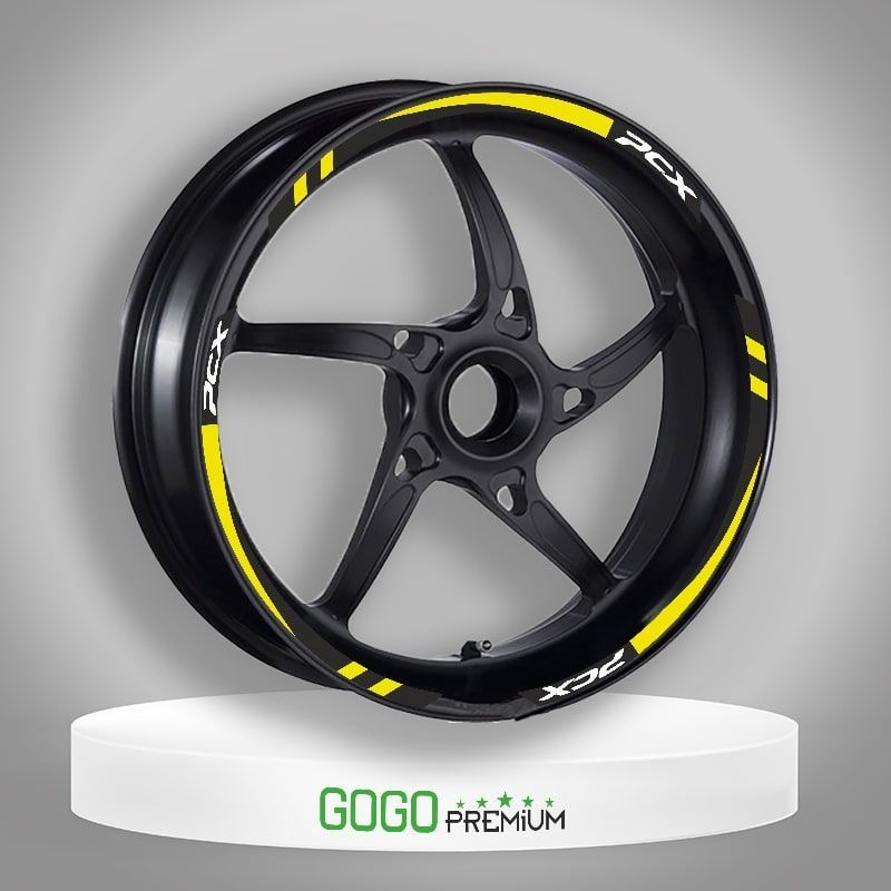 Gogo Jant Şeridi Florasan Sarı I Reflektör Honda Pcx 125 150