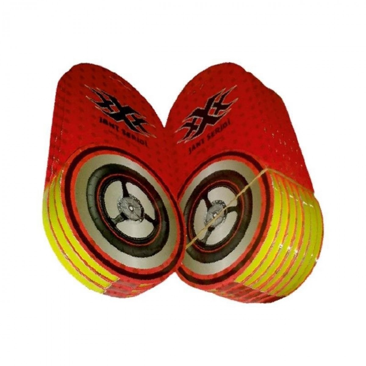 Gogo Jant Şeridi Fosforlu Sarı 7cmx7mm