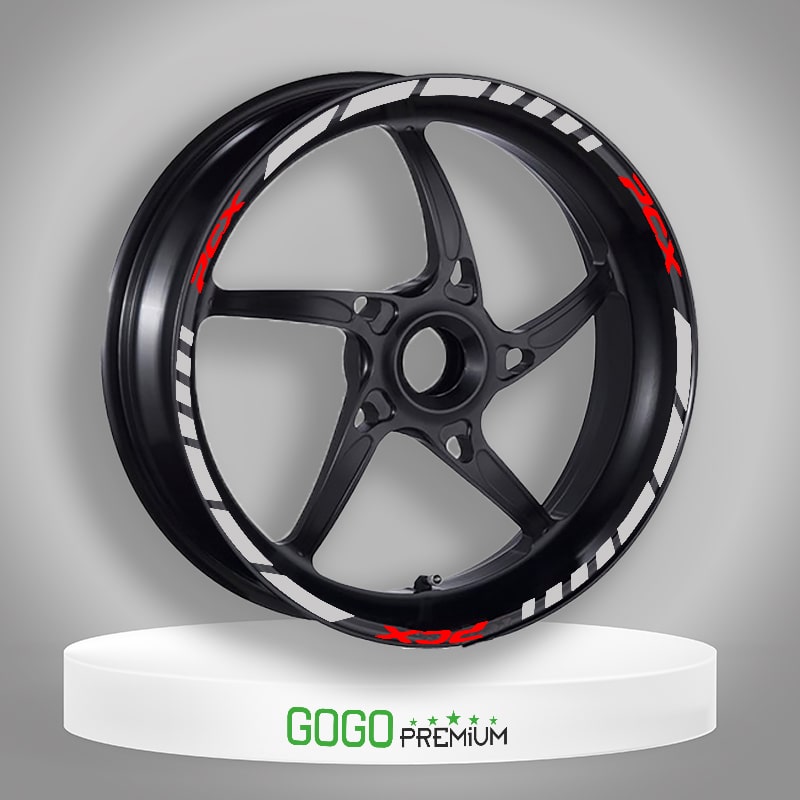 Gogo Jant Şeridi Iı Beyaz Reflektörlü Honda Pcx125 150