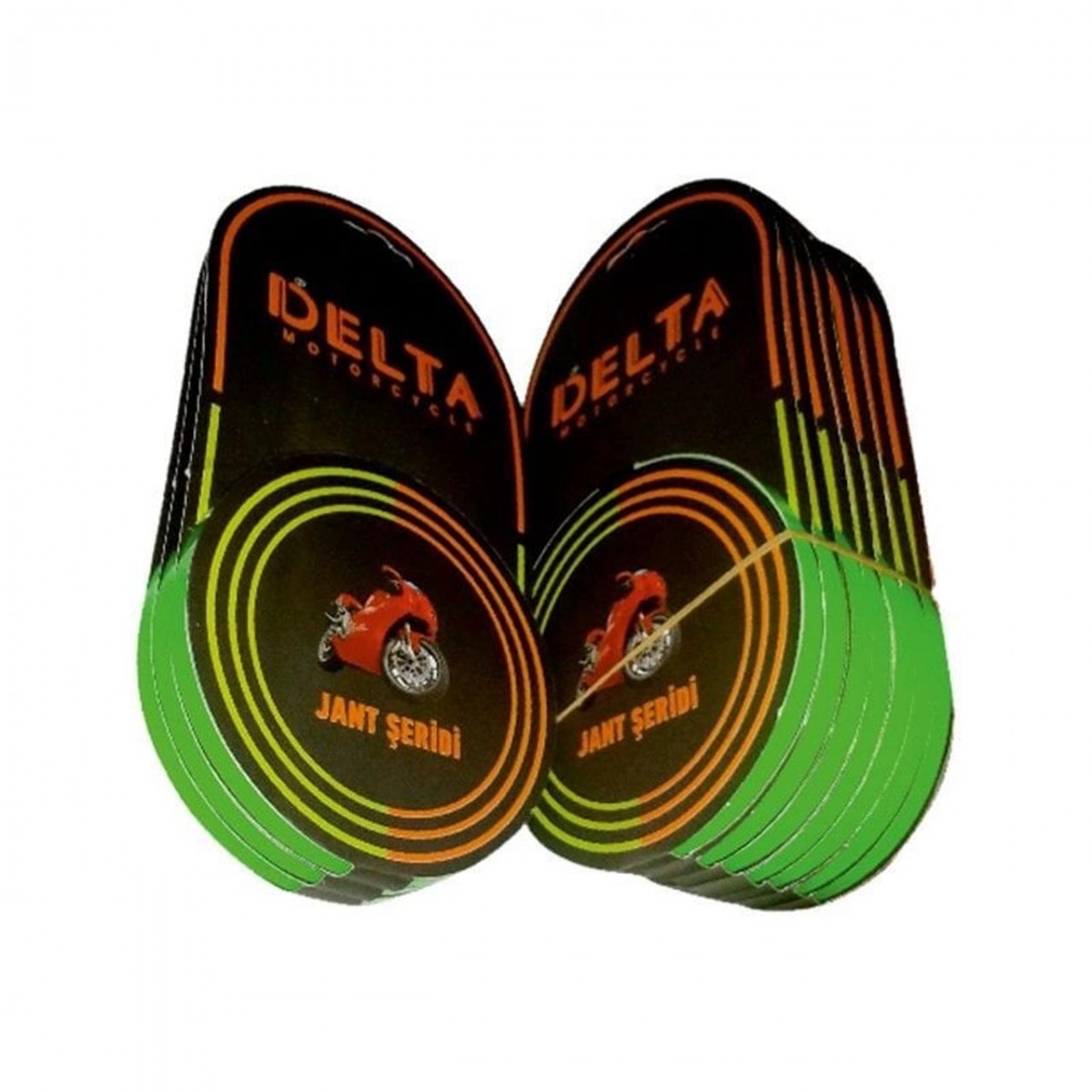 Gogo Jant Şeridi Lüks Florasan Yeşil 7cmx7mm