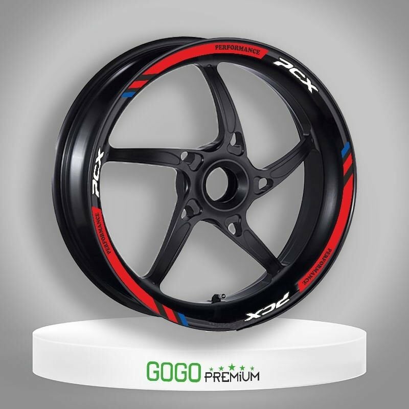 Gogo Jant Şeridi M Power Kırmızı Honda Pcx