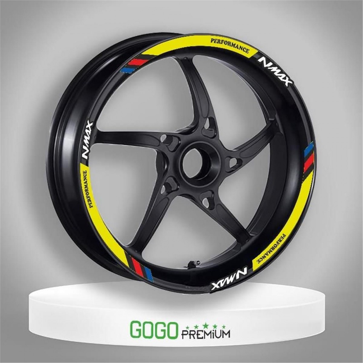 Gogo Jant Şeridi M Power Sarı Yamaha Nmax 125 155