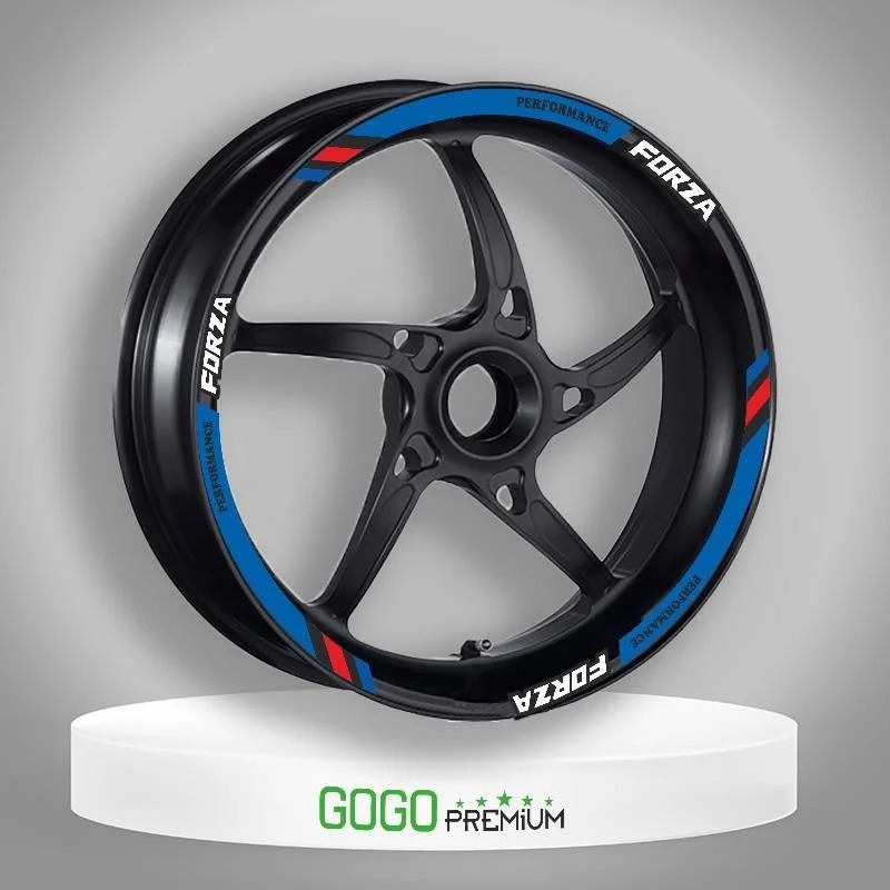 Gogo Jant Şeridi Mavi Honda Forza 250