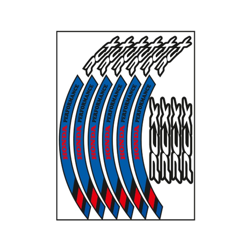 Gogo Jant Şeridi M Power Mavi Honda Pcx 125 150 2010-2021 Gogo Jant Şeridi M Power Mavi Honda Pcx 125 150 2010-2021