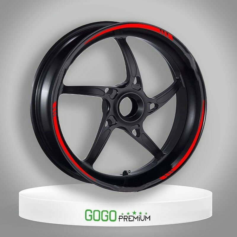 Gogo Jant Şeridi Reflektör Kırmızı Iv Honda Forza 250 Gogo Jant Şeridi Reflektör Kırmızı Iv Honda Forza 250