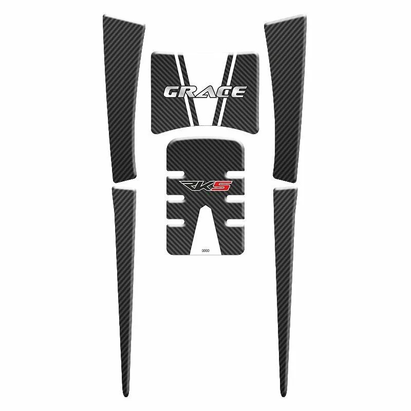 Gogo Tank Pad 005 Rks Grace 202 Siyah Karbon