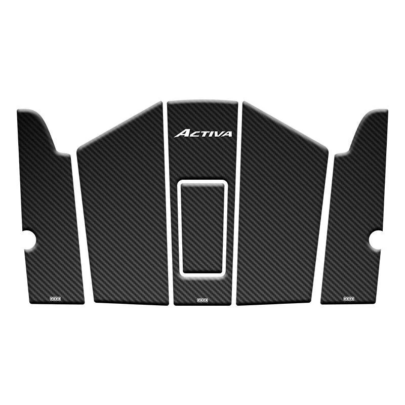 Honda Actıva 125 Tank Pad Set 001 Siyah Karbon 2023-2025 Honda Actıva 125 Tank Pad Set 001 Siyah Karbon 2023-2025