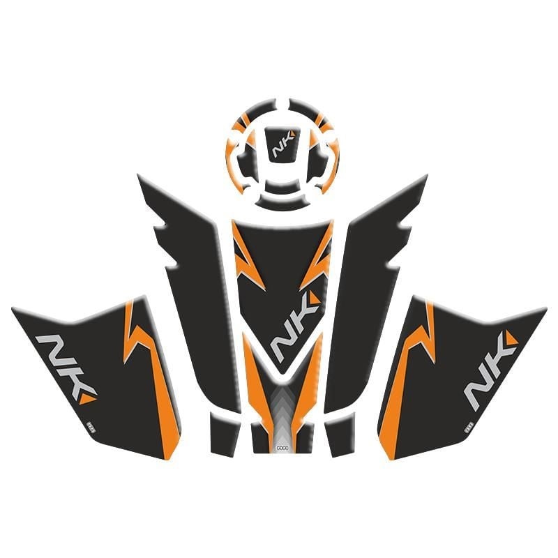 Gogo Tank Pad Seti 003 Siyah-turuncu Cf Moto 250 Nk 2018-2023