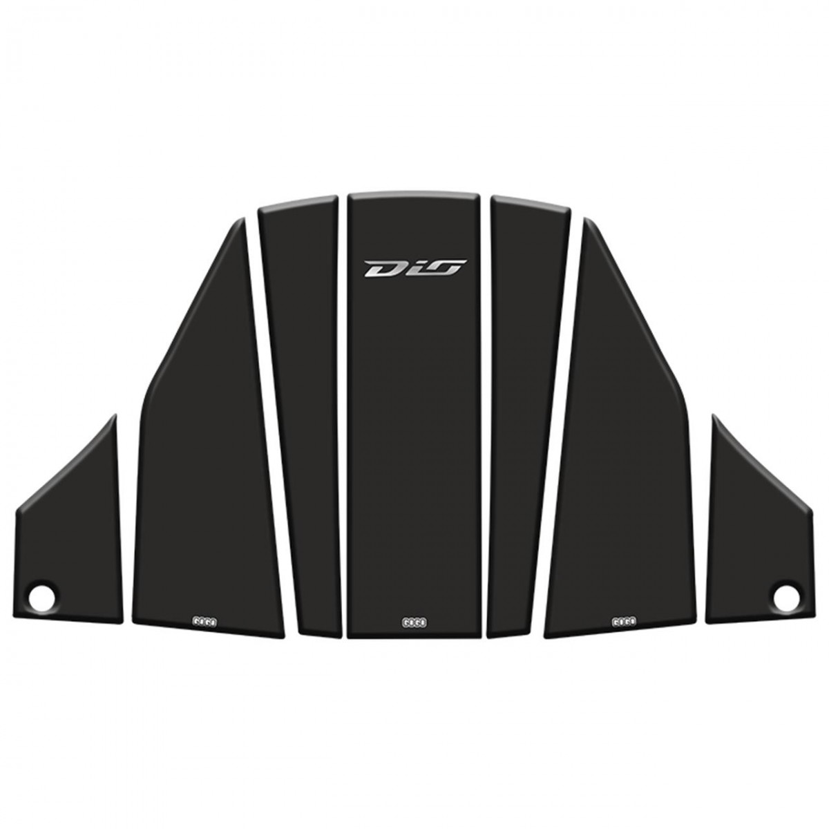 Gogo Tank Pad Seti 7 Parça 005 Siyah Honda Dıo 110 2021-2024