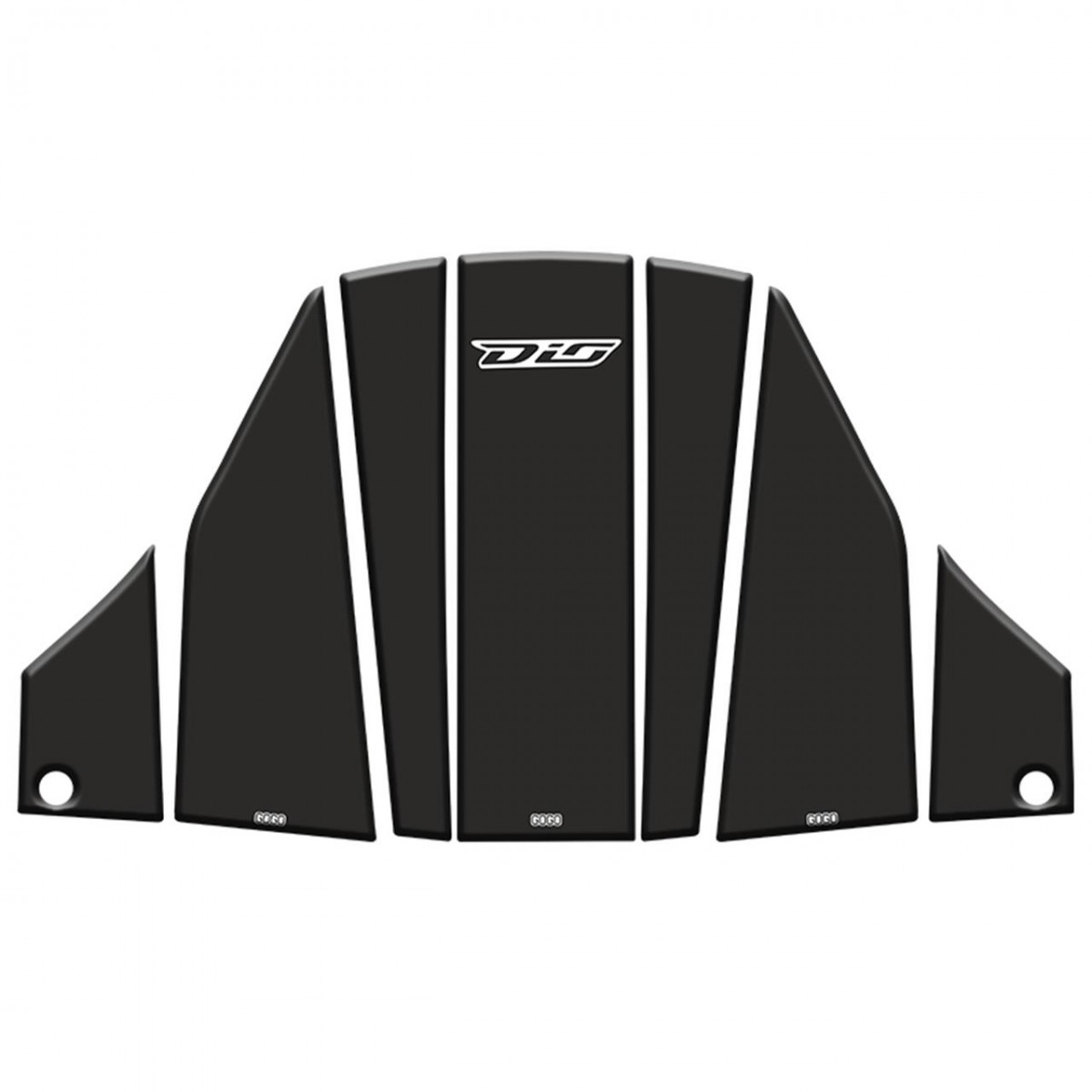 Gogo Tank Pad Seti 006 7 Parça Siyah-beyaz Honda Dıo 110