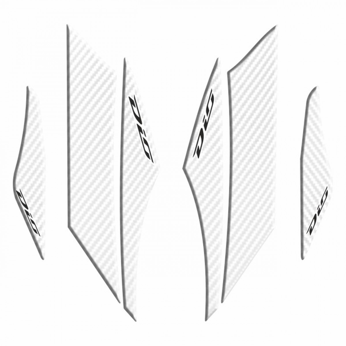 Gogo Yan Pad 009 Beyaz-siyah Karbon Desenli Honda Dio 2021-2023 Gogo Yan Pad 009 Beyaz-siyah Karbon Desenli Honda Dio 2021-2023