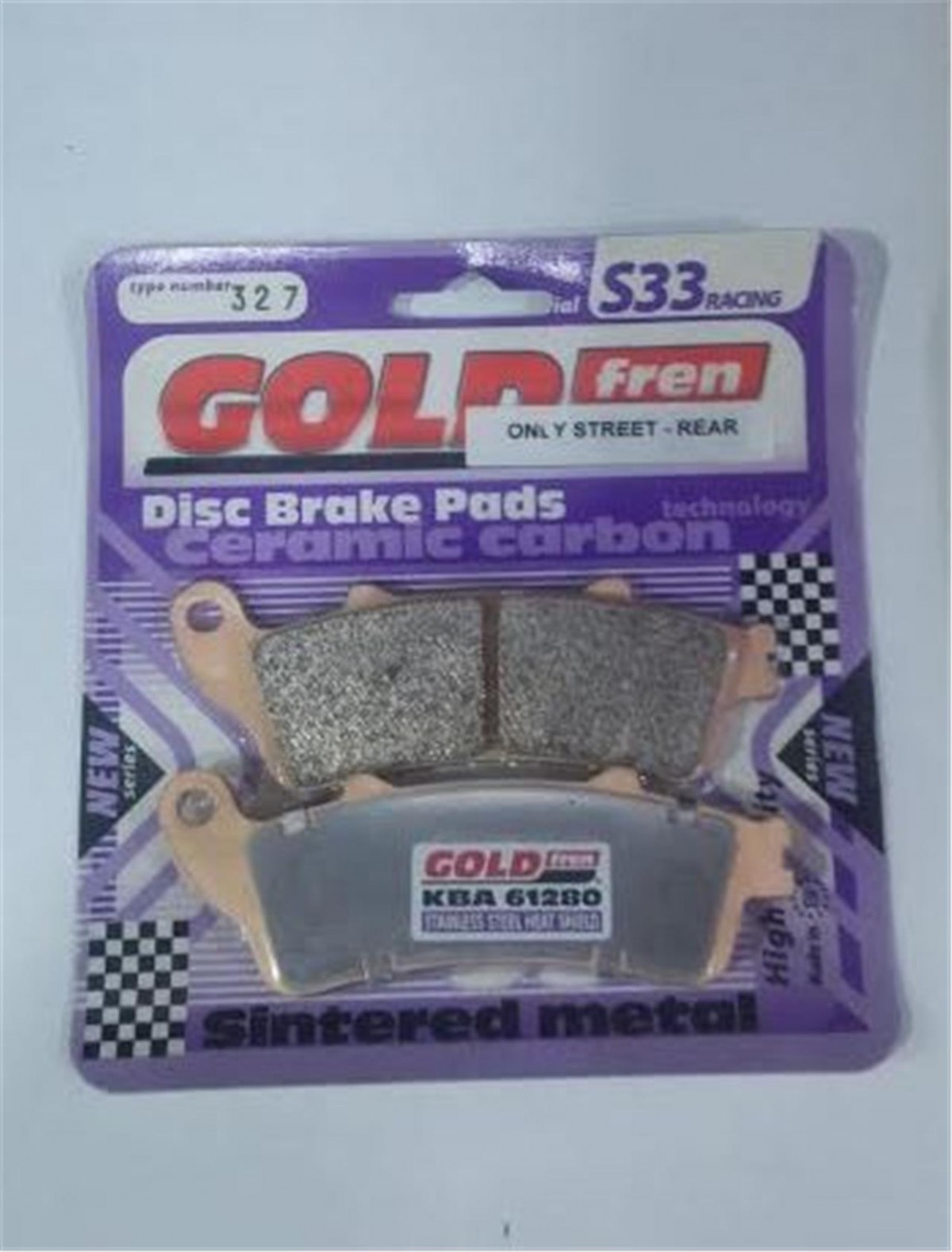Gold Fren Balatası 327 S3 Izo Arka Honda Gl 1800 Goldwıng Vt 1300 Interstate