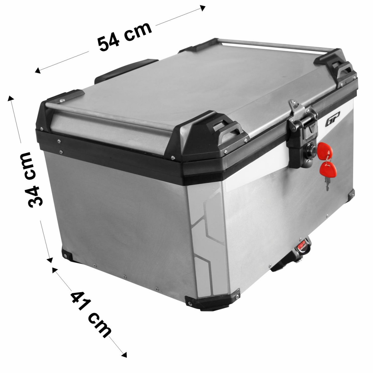 Gp Kompozit Arka Çanta Alüminyum Gri 75 Lt Gp Kompozit Arka Çanta Alüminyum Gri 75 Lt