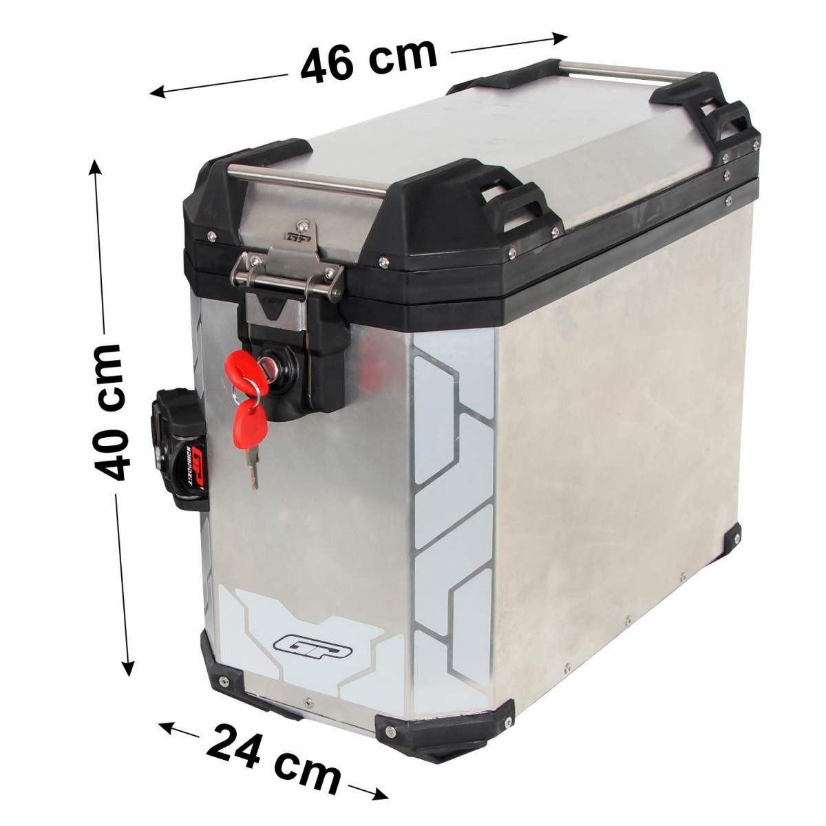 Gp Kompozit Yan Çanta Seti Alüminyum Gri 40 Lt X 2 Gp Kompozit Yan Çanta Seti Alüminyum Gri 40 Lt X 2