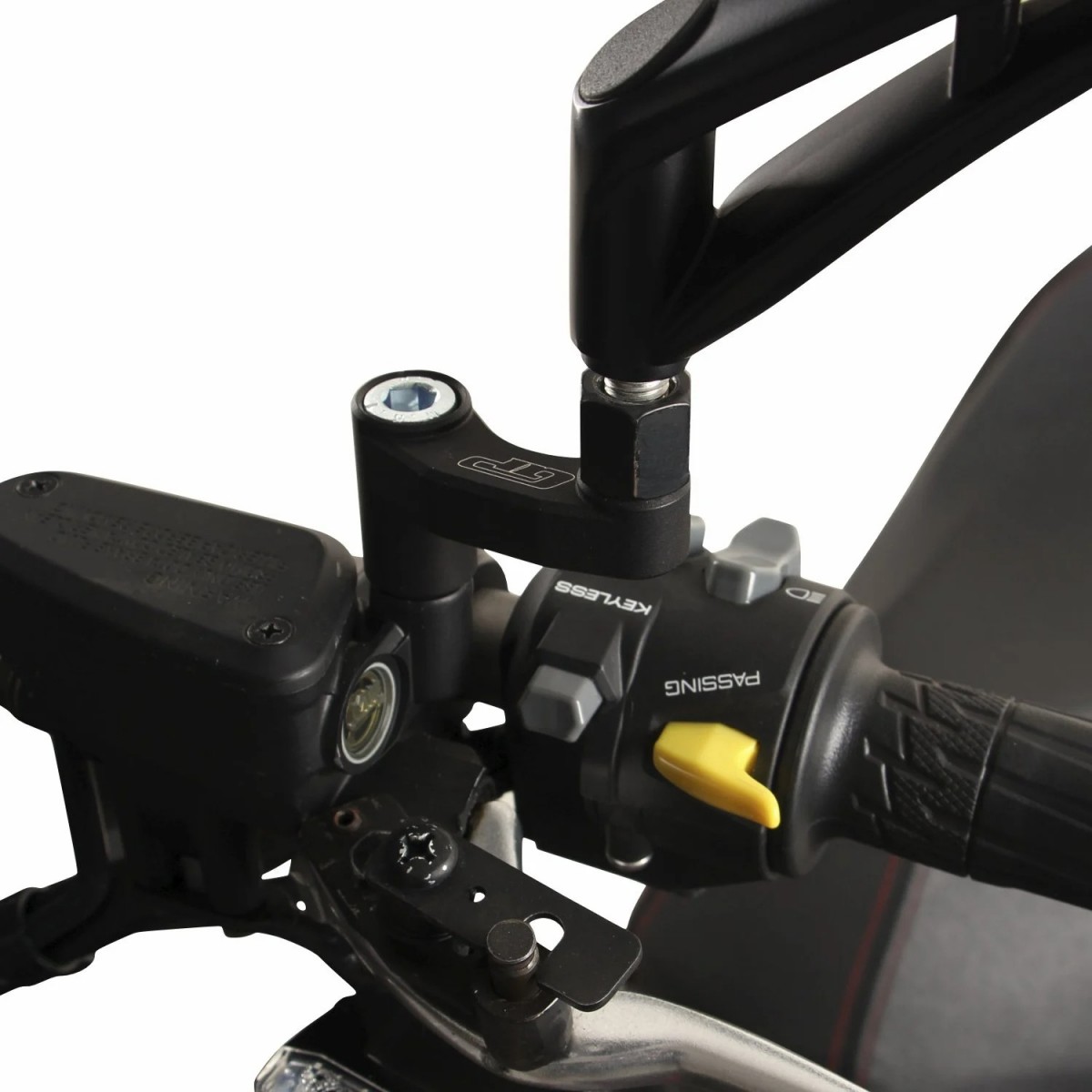 Gp Kompozit Ayna Genişletme Siyah Kymco Krv 200 2023 Uyumlu