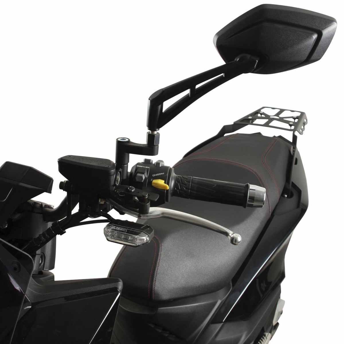 Gp Kompozit Ayna Genişletme Siyah Kymco Krv 200 2023 Uyumlu