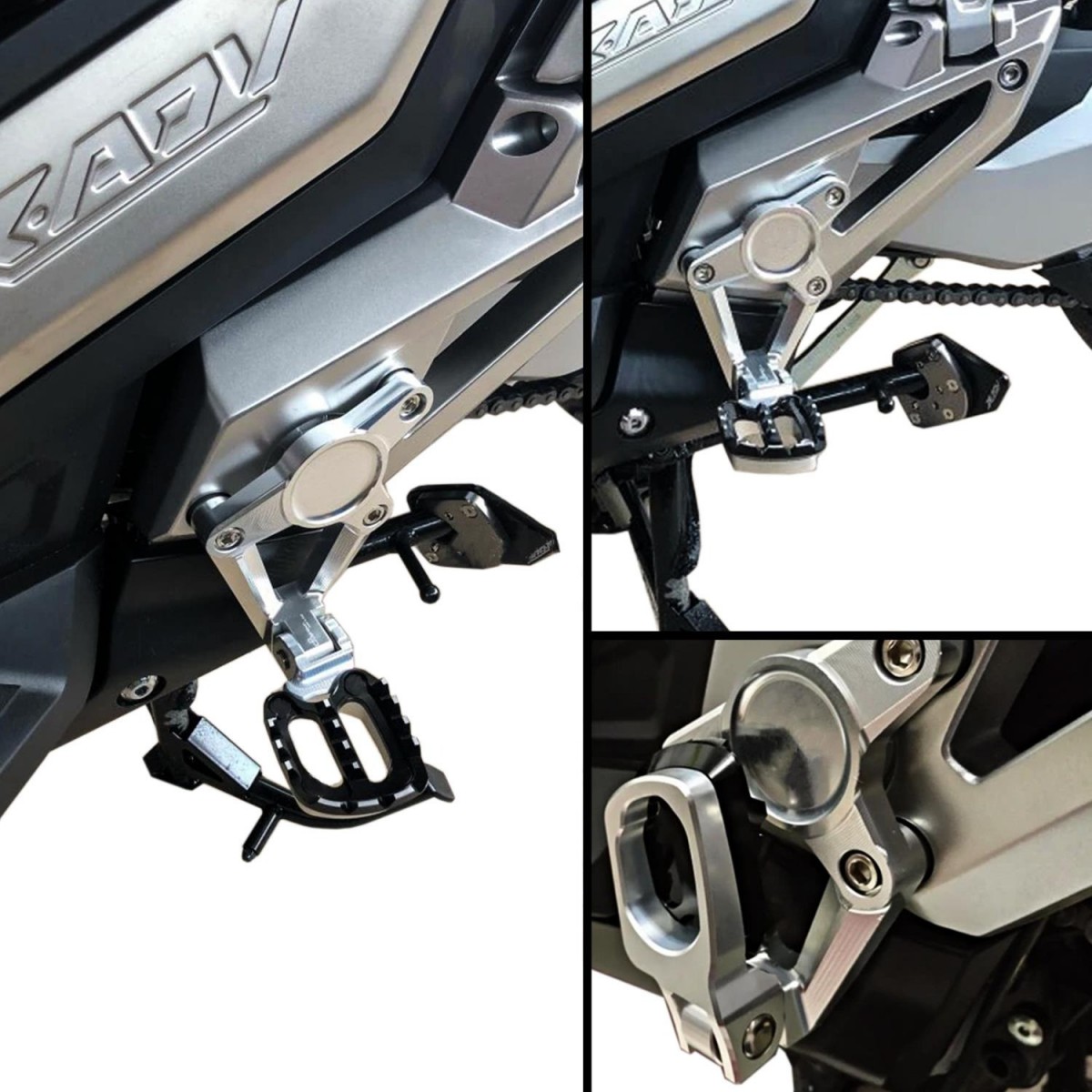 Gp Kompozit Basamak Siyah Honda X-adv 2017-2020