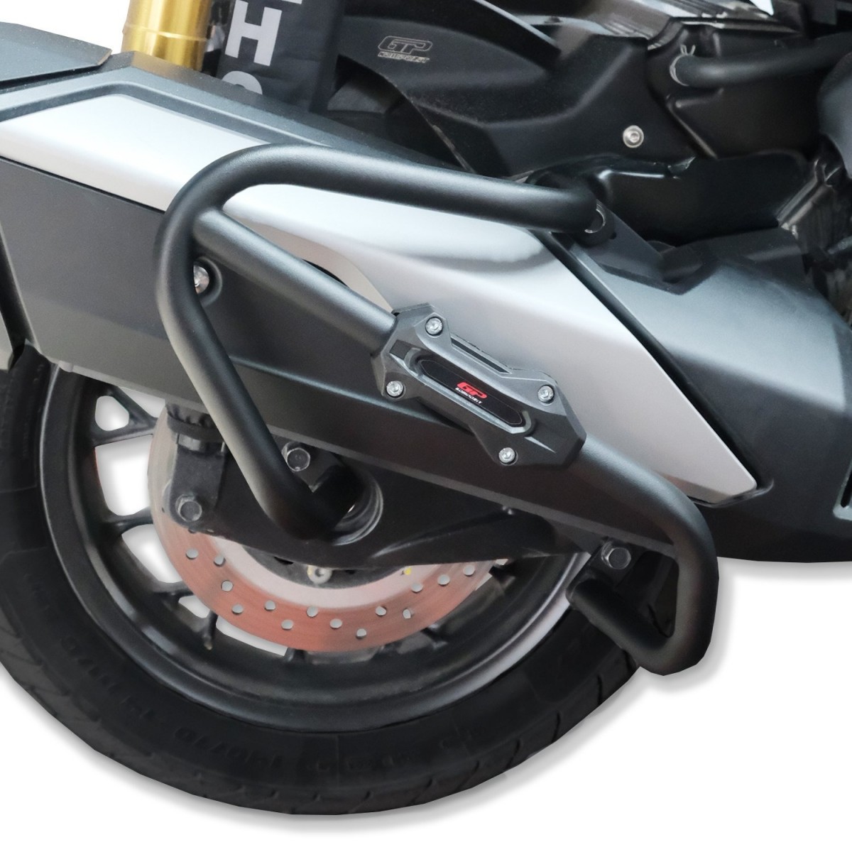 Gp Kompozit Egzoz Koruma Demiri Siyah Honda Adv 350 2025 Uyumlu