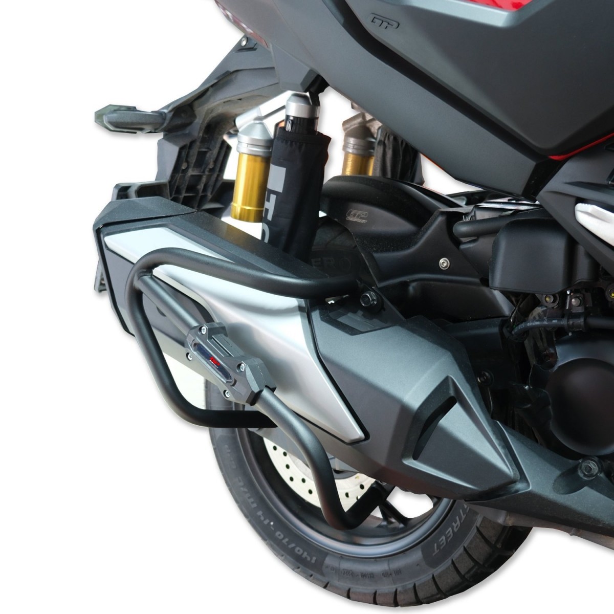 Gp Kompozit Egzoz Koruma Demiri Siyah Honda Adv 350 2025 Uyumlu